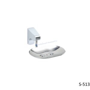 ที่วางสบู่สแตนเลส ผิวเงา S-513