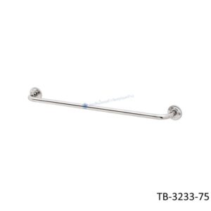 ราวแขวนผ้าสแตนเลส ขนาด 75 ซม. ผิวเงา TB-3233-75