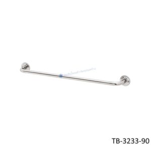 ราวแขวนผ้าสแตนเลส ขนาด 90 ซม. ผิวเงา TB-3233-90
