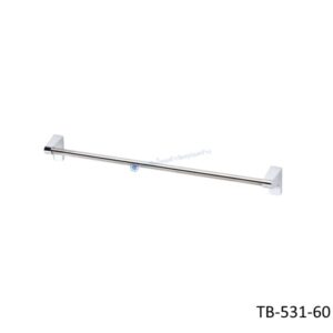 ราวแขวนผ้าสแตนเลส ขนาด 60 ซม. ผิวเงา TB-531-60