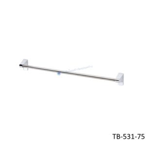 ราวแขวนผ้าสแตนเลส ขนาด 75 ซม. ผิวเงา TB-531