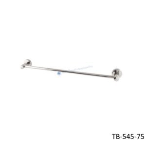 ราวแขวนผ้าสแตนเลส ขนาด 75 ซม. ผิวเงา TB-545-75
