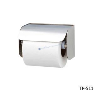 ที่ใส่กระดาษทิชชู่สแตนเลส มีฝาปิด ผิวเงา TP-511