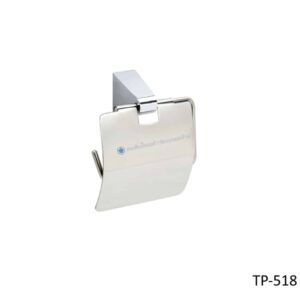 ที่ใส่กระดาษทิชชู่สแตนเลส มีฝาปิด ผิวเงา TP-518