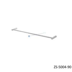 ราวแขวนผ้าสแตนเลส ขนาด 90 ซม. ผิวแฮร์ไลน์ รุ่น ซีอุส ZS-5004-90