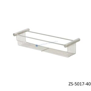 ชั้นวางของในห้องน้ำทรงสูง แบบติดผนัง ขนาด 40 ซม. รุ่นซีอุส ZS-5017-40