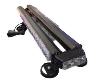 ไฟไซเรนติดหลังคารถ 54LED ไฟไซเรน ติดหลังคา ไฟฉุกเฉินติดหลังคารถ 12V ฐานแม่เหล็ก