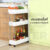 YSB CASSA ชั้นวางของอเนกประสงค์ 3ชั้น แบบล้อเลื่อน CB0056-PST-L343