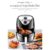 หม้อทอดไร้น้ำมัน Air Fryer ขนาด 5.5 ลิตร ใหญ่มาก