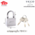 VECO แม่กุญแจ หูสั้น PDS50 พร้อมกุญแจทองเหลือง 3 ดอก