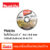 Makita ใบตัดไฟเบอร์ 4” หนา 0.8 mm (100×0.8x16mm) B-45711