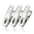 YSB CASSA ชุดSET 5 ชุด(100ตัว)Clipหนีบผ้าแสตนเลส รุ่น8-CLIP-5X1.2X1.7