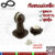 กันชนแม่เหล็ก กันชนประตู และกันชนแม่เหล็กแรงสูง สเตนเลสแท้ และพลาสติก (JAPAN QUALITY) NO.8P-BROWN สีน้ำตาล
