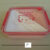 กล่องข้าว ลาย คิตตี้ Kitty ขนาด 7x7x2.5 นิ้ว