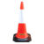 LZ003 กรวยจราจรสีแดงคาดสะท้อนแสง สูง 75 cm.