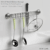 CH-37 ที่วางมีด ตะขอ และที่วางฝา ไม่ต้องเจาะผนัง-Multi Function Kitchen
