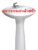TF-900P-WT-0 ขารองอ่างล้างหน้าแบบตั้งพื้น สีขาว