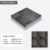 กระเบื้องปูพื้น UVT แบล็ค มาร์เบิล 40x40x3.5cm.