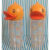 ขวดแก้ว 2 ชั้น ลาย B.Duck บีดั๊ก สูง 8 นิ้ว