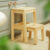 Share Furniture บันไดไม้ยางพารา 2ขั้น รุ่นPace two สีธรรมชาติ