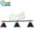 โคมไฟวินเทจ G-OLL-1525/3-BK-E27