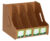 Relux กล่องเสียบแฟ้มไม้เอกสาร4ช่อง MDF-692×4 ลบคมอย่างดี