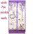 ม่านมุงลวดประตูกันยุงกว้านง100ยาว210สีม่วงลายปั่นจักยานคู่รัก