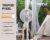 พัดลม VENZ 18″ TRIPOD PIXEL ARCTIC WHITE