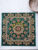 อาสนะพรมคอนคอด สีเขียว 66x66cm.