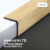 Leowood ตัวจบครอบฉาก T2 ขนาด 25 x 25 x 2000 มม. (สี White Maple)