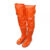 รองเท้าบูทสีส้ม กันน้ำ 28นิ้ว เนื้อBPVC ตราเฮ-โฮริ