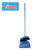 SWASH Long Handle Dustpan Set (Blue) ชุดไม้กวาดพร้อมที่โกยผงด้ามยาว