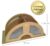 Relux กล่องไม้ใส่แฟ้ม-เอกสาร รุ่นMDF-699×4 พิมพ์ทองครุฑ 4ช่อง