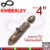 กลอนซิ้งค์ลายดอกบัว ชุบทองแดงรมดำ NO.20-4” AC