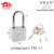 VECO แม่กุญแจ หูยาว PDL50 พร้อมกุญแจทองเหลือง 3 ดอก