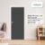 Leowwod ประตูไม้ Series 6 ลาย 63 (Platinum Grey ลาย03 (80))