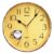 Seiko นาฬิกาแขวนผนัง 11นิ้ว สีทองขอบโค้ง