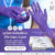 ถุงมือยางไนไตรสีม่วง Clean Guard ยกลัง-ส่งฟรี