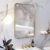 กระจกติดผนัง ทรงเหลี่ยม กระจกห้องน้ำหรูหรา มีหลายขนาด bathroom mirror