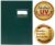 RELUX สมุดเสนอเซ็น ปกหนังเย็บอย่างดี ไส้ 13 แผ่นเคลือบ UV กันเลอะน้ำหมึก ฉีกขาดยาก *ไส้หนา และดีที่สุดในท้องตลาด* รุ่น S-14 *แพ็ค 1 เล่ม*
