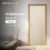 Leowood ประตูไม้ รุ่น iDoor S5 ใช้สำหรับห้องนอน ห้องทั่วไป (สี Tango)