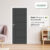 Leowwod ประตูไม้ Series 6 ลาย 66 (Platinum Grey ลาย06 (80))