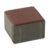 ศิลาเหลี่ยม 10X10X6ซม. สีแดง (แพค)