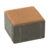 ศิลาเหลี่ยม 10X10X6ซม. สีส้ม(แพค)