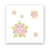แผ่นฝ้าทีบาร์พิมพ์ลาย ลายดอกแก้ว PaperTouch ตราช้าง