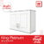 King Platinum ตู้แขวนคู่ รุ่นเพิร์ล ขนาด 90×67.8×34 ซม.(สีขาว)