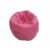 Beanbag หยดน้ำไซส์ S ลายจุดขาว-พื้นชมพูบานเย็น PVC