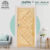 ประตูไม้สน รุ่นBD-01 WOOD OUTLET 90×200ซม.