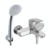 AMERICAN STANDARD A-0311-200 ก๊อกผสมลงอ่าง/ยืนอาบ พร้อมฝักบัวสายอ่อน รุ่น Cygnet