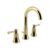 ก๊อกผสมอ่างล้างหน้า รุ่น HERITAGE A-0204-130-LG